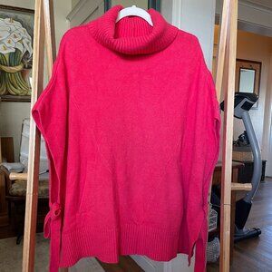 Mersea Poncho with Pockets and Side Ties